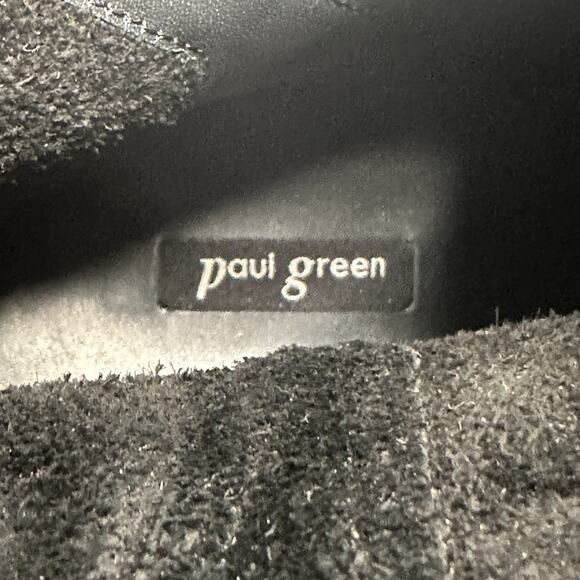 Paul Green Wyatt Womens Black Leather Ankle Boots Moto Size US 6 UK 3.5 New $495 - Picture 11 of 13